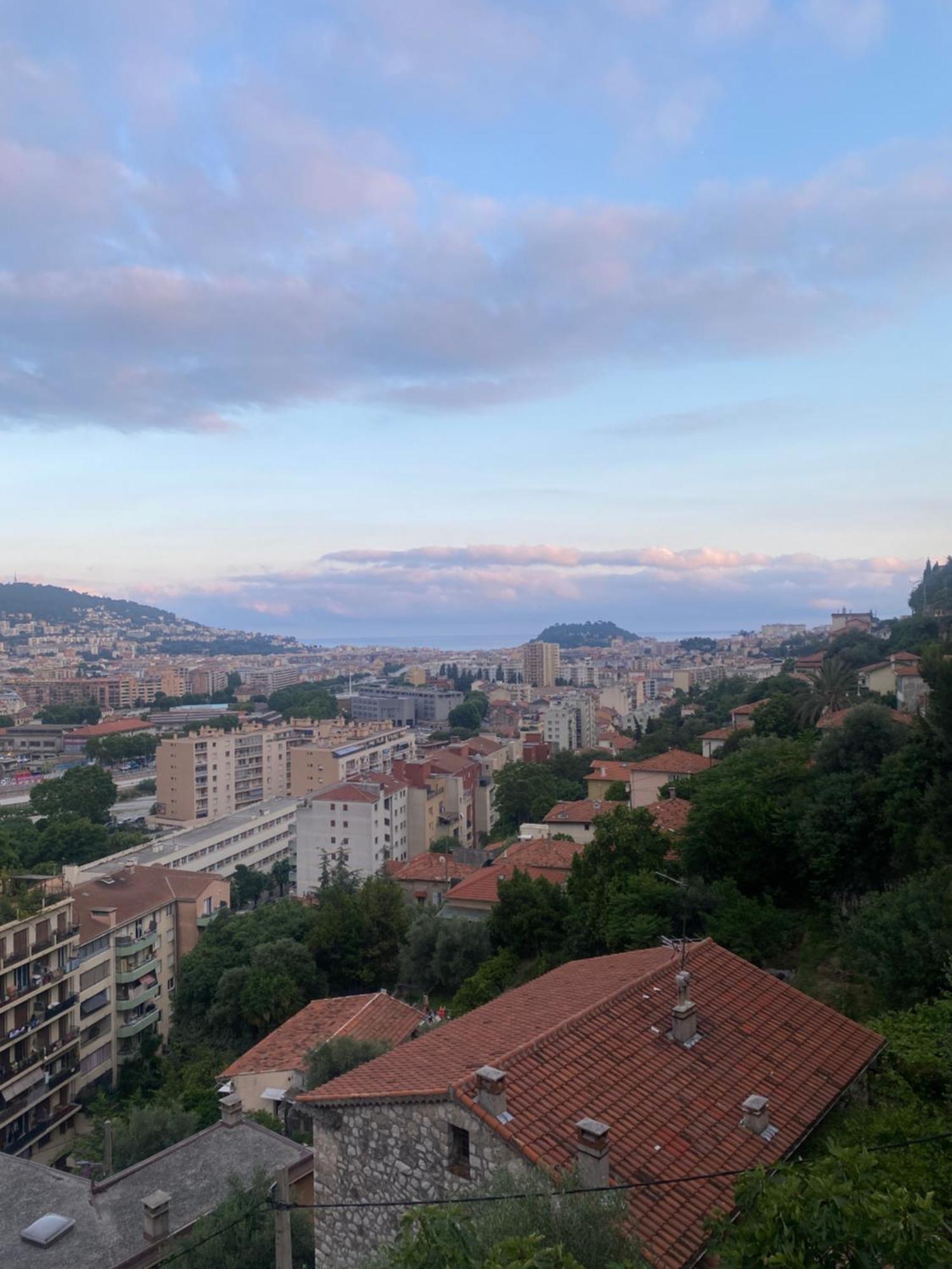 Appartement-Nice 01 Vue Mer - Panoramique Wifi-Parking 외부 사진