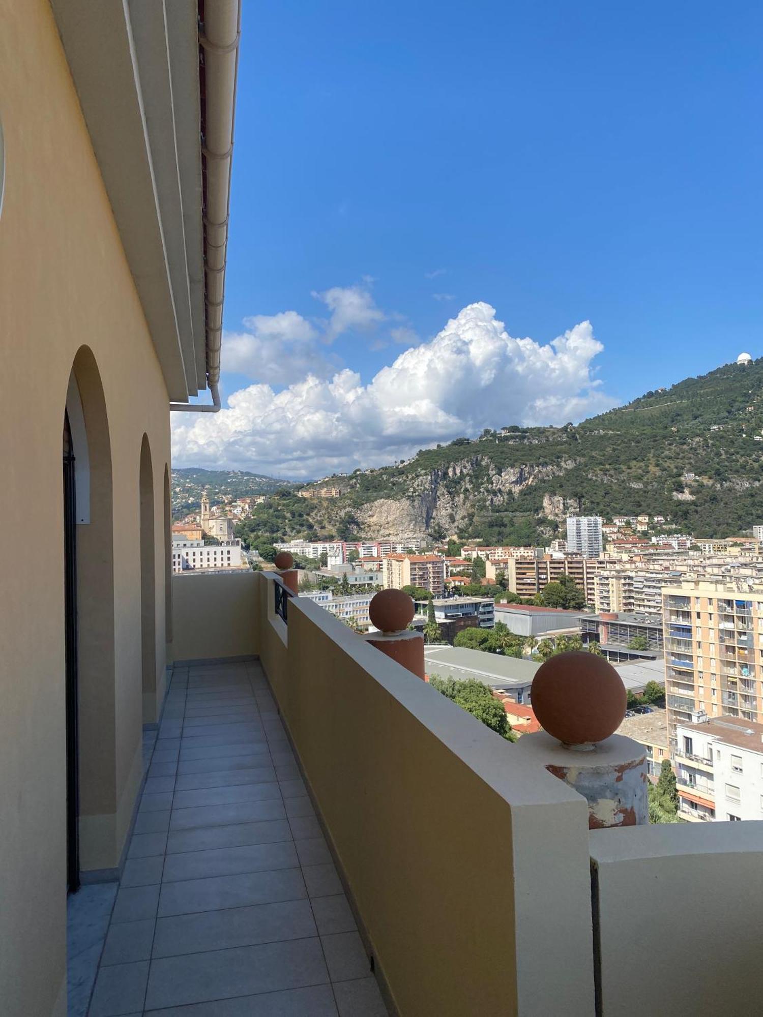 Appartement-Nice 01 Vue Mer - Panoramique Wifi-Parking 외부 사진