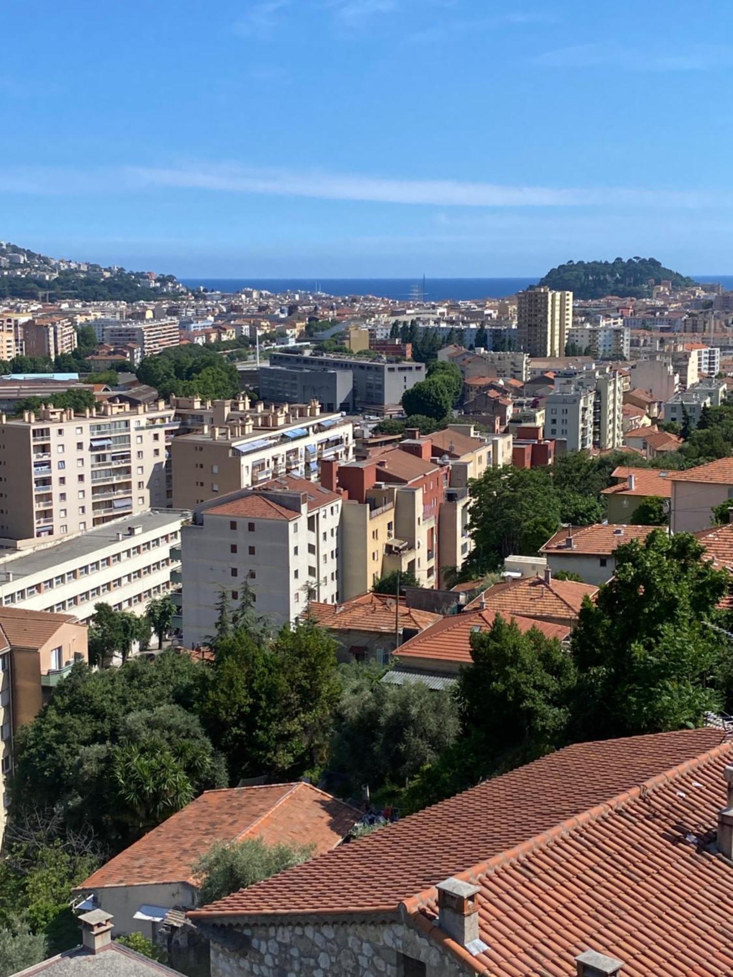 Appartement-Nice 01 Vue Mer - Panoramique Wifi-Parking 외부 사진
